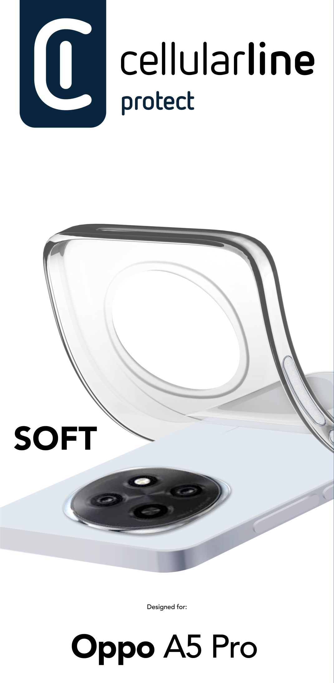 Cellularline Soft - Oppo A5 Pro Soft rubber case – image 2