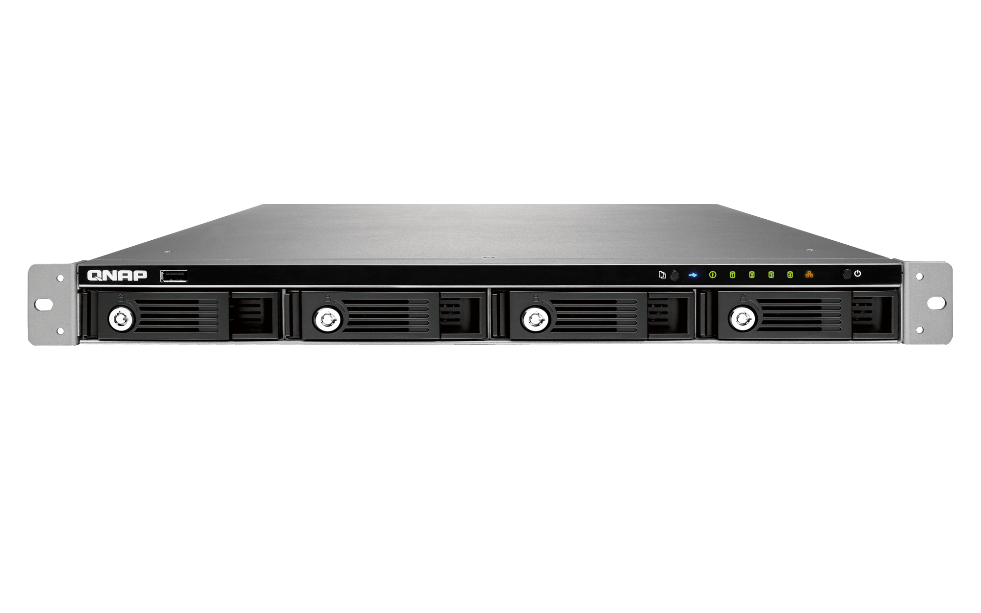 QNAP TS-469U-SP NAS/storage server Rack (1U) Intel Atom® – image 1