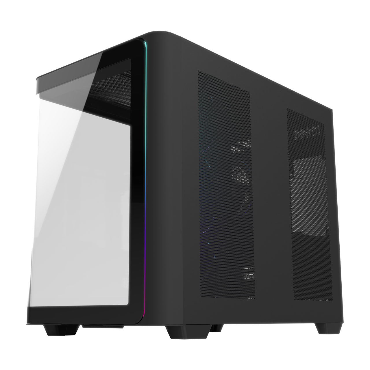 FSP M580-BP Plus Case Midi Tower mITX, mATX Black ARGB – image 3