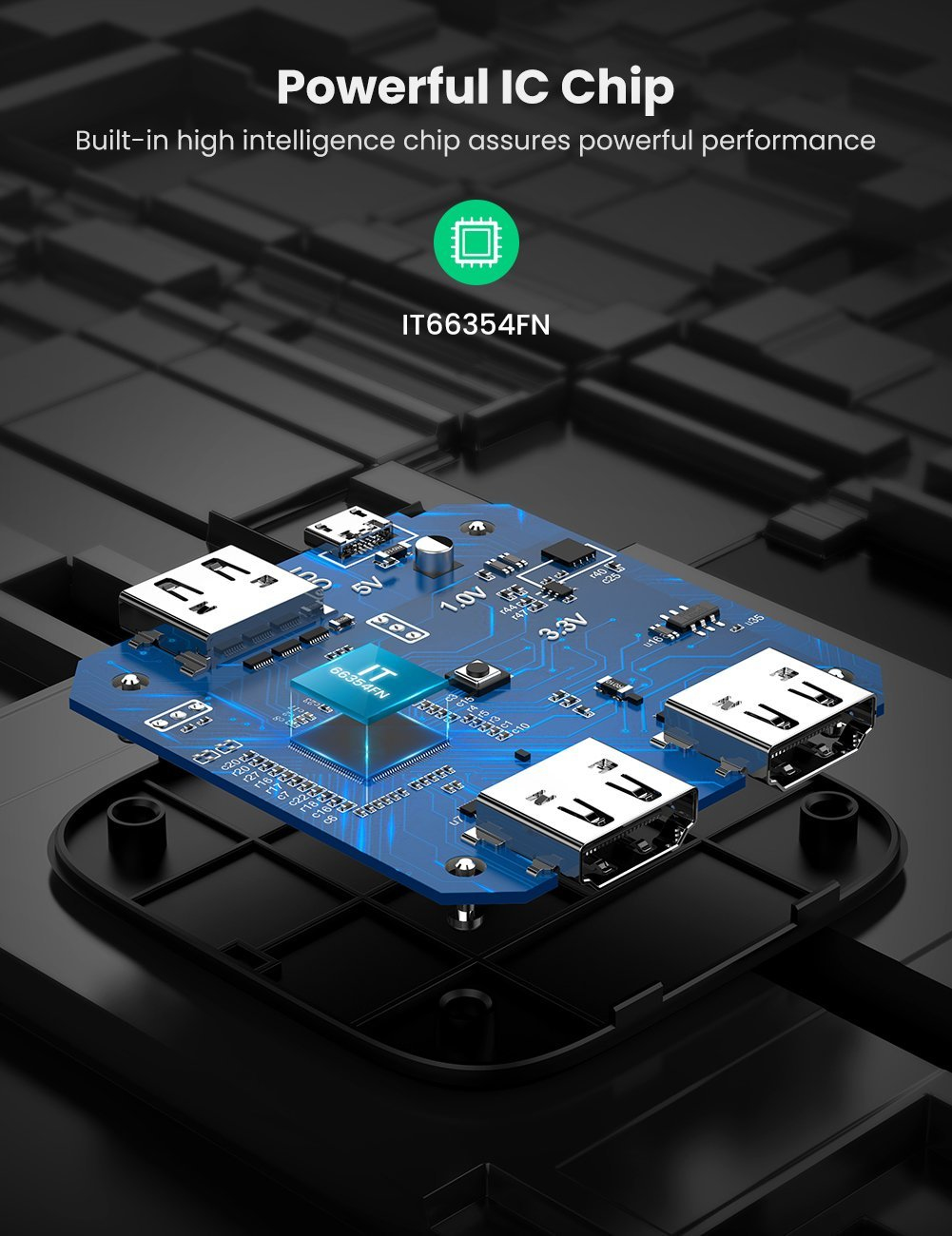 Ugreen 2 In 1 Out HDMI Switch – image 6