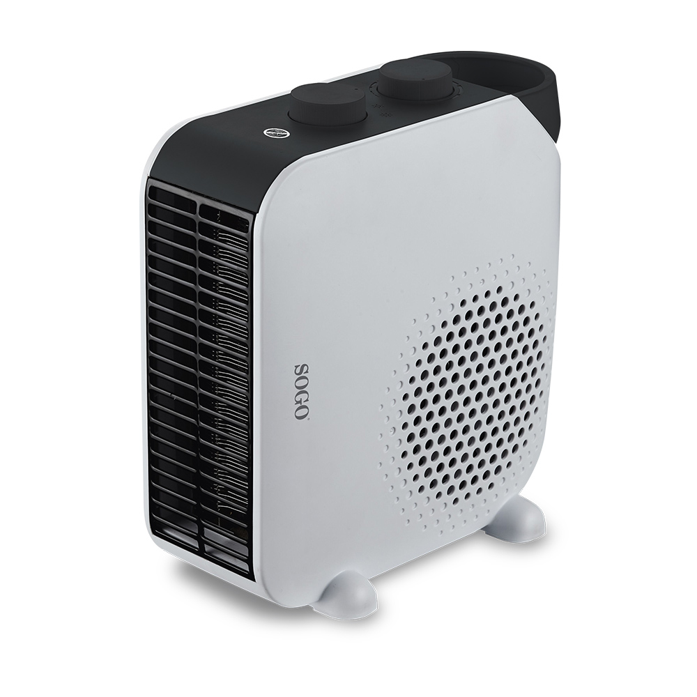 Sogo CAL-SS-18325 electric space heater Indoor Black, White