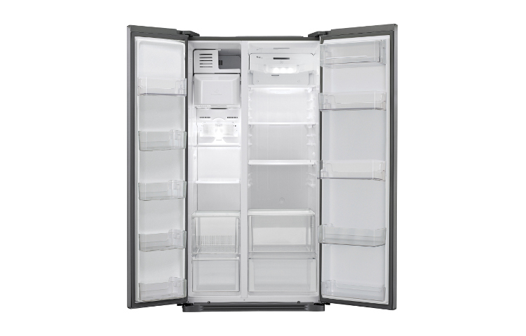 LG GSB325PZQV side-by-side refrigerator Freestanding – image 2