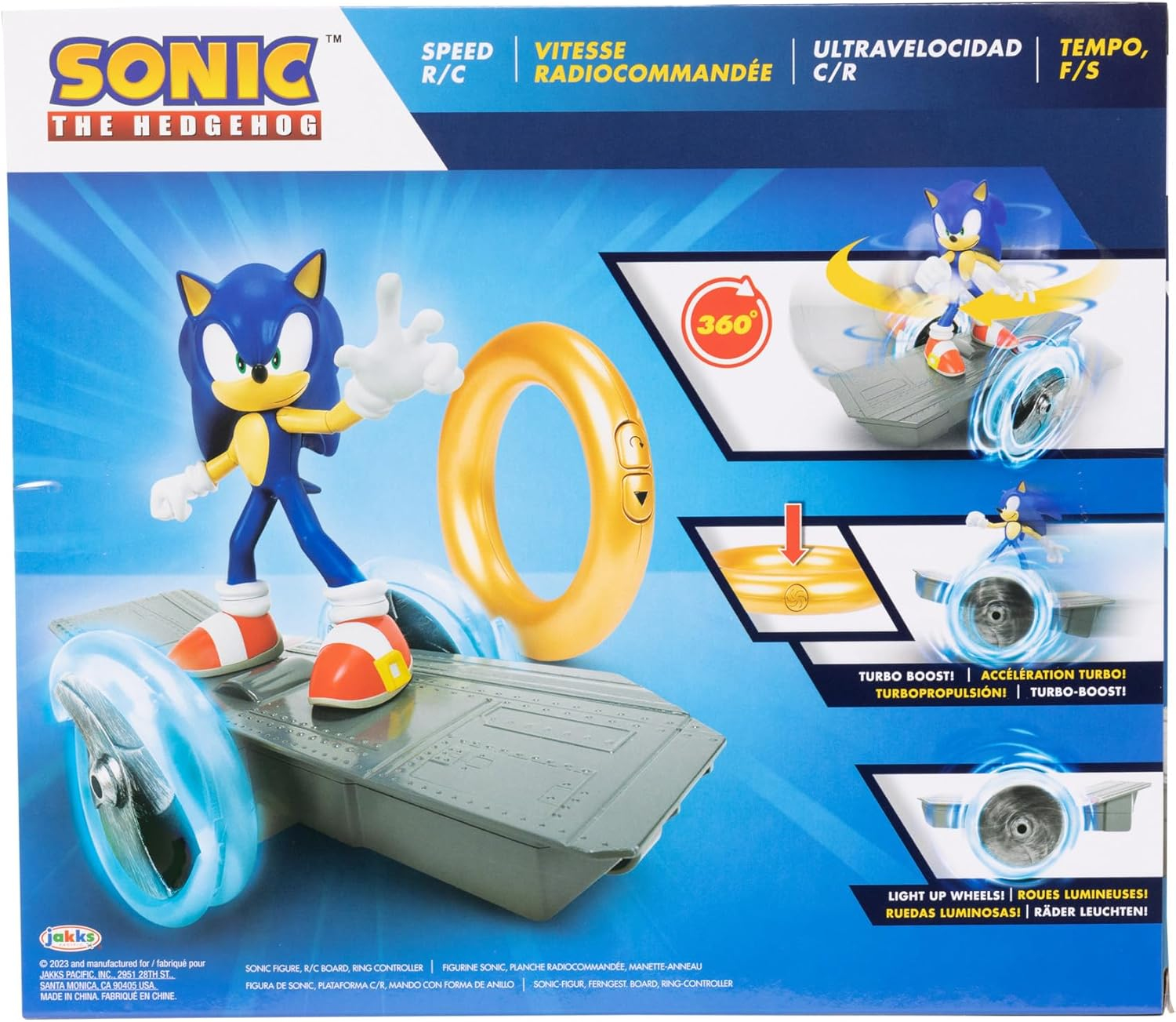 JAKKS Pacific Sonic The Hedgehog Speed RC Vehicle – image 8