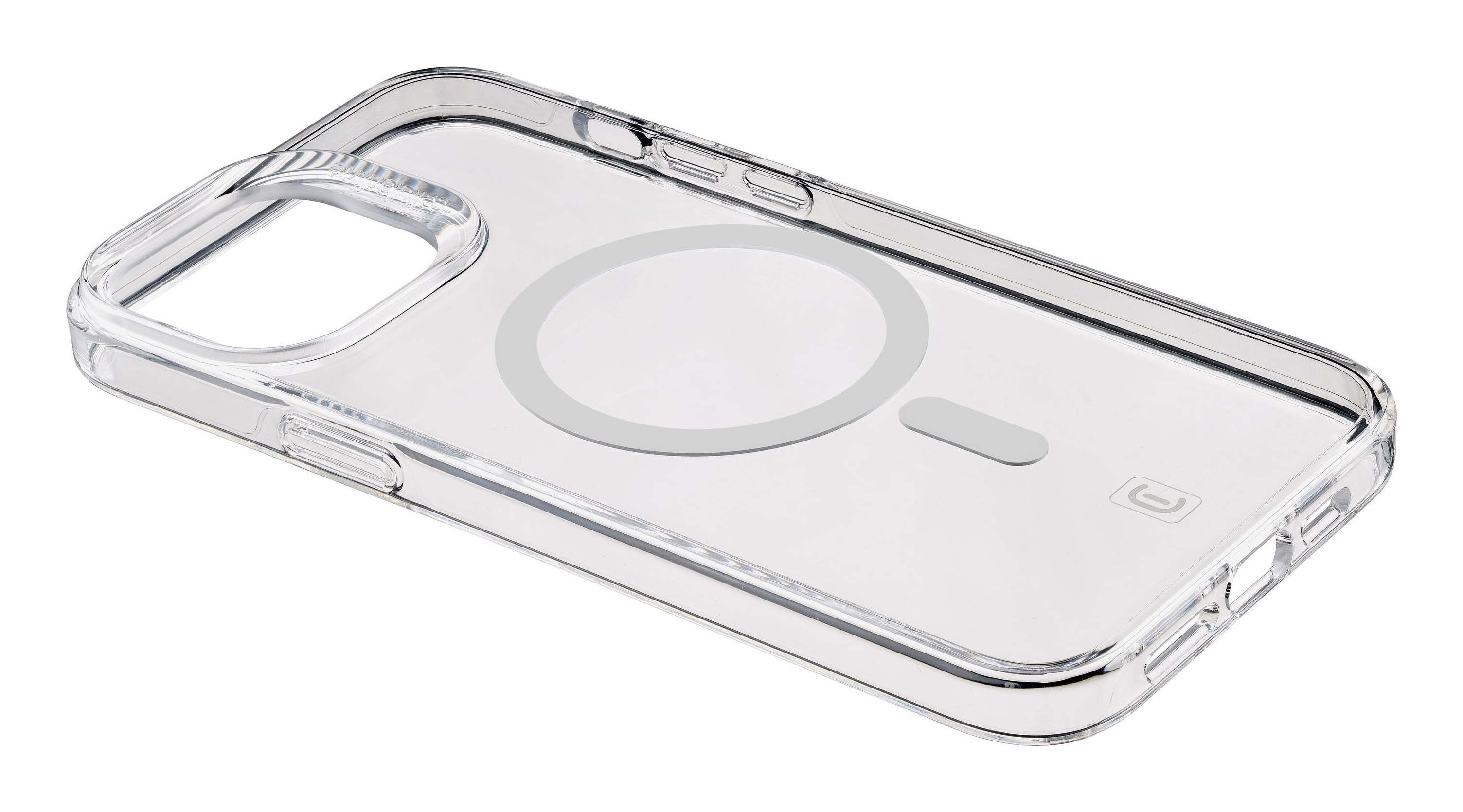 Cellular Line - Funda Cellularline Gloss Mag para iPhone 15 Pro Max transparente.