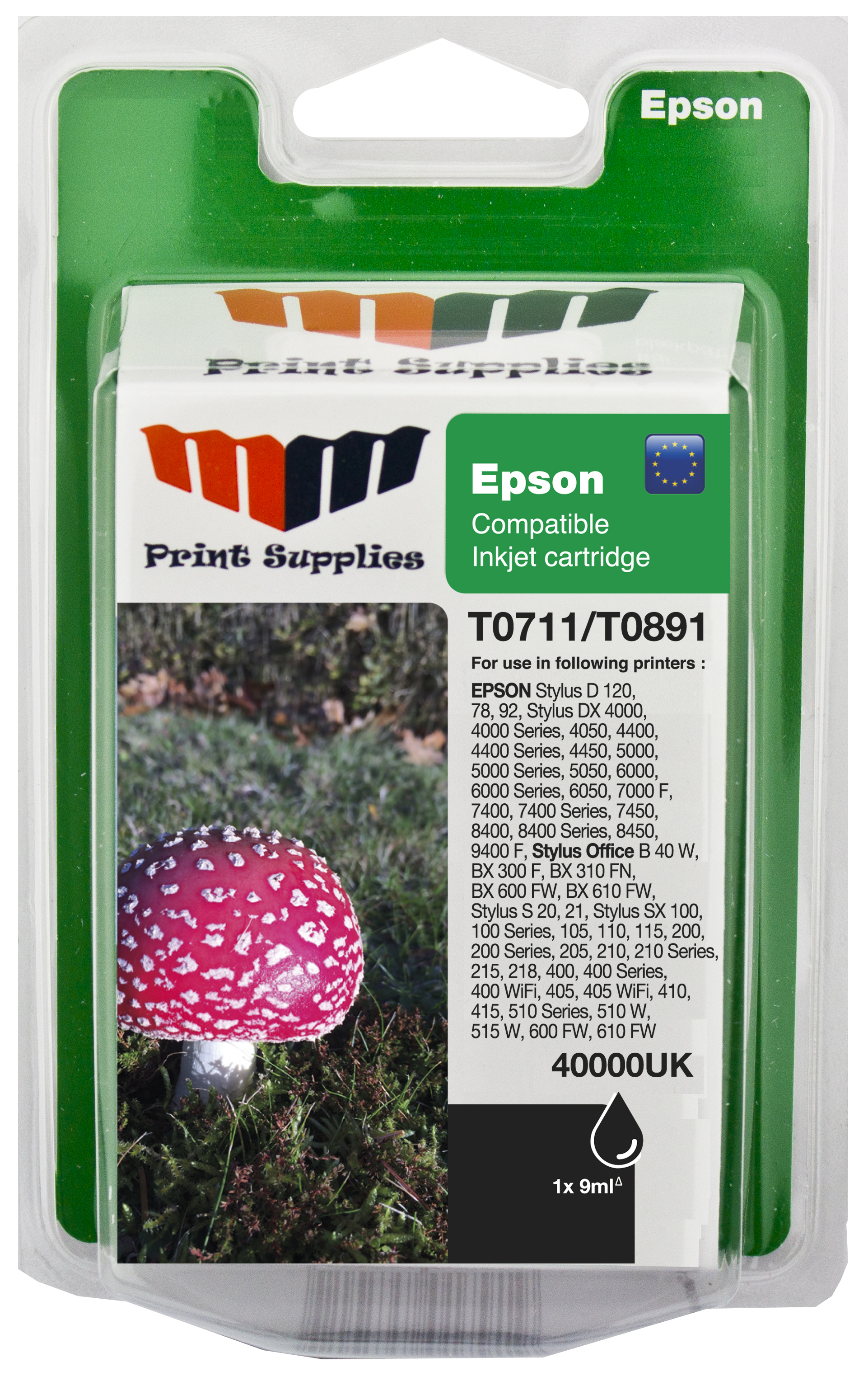 MM 40000UK ink cartridge 1 pc(s) High (XL) Yield Black