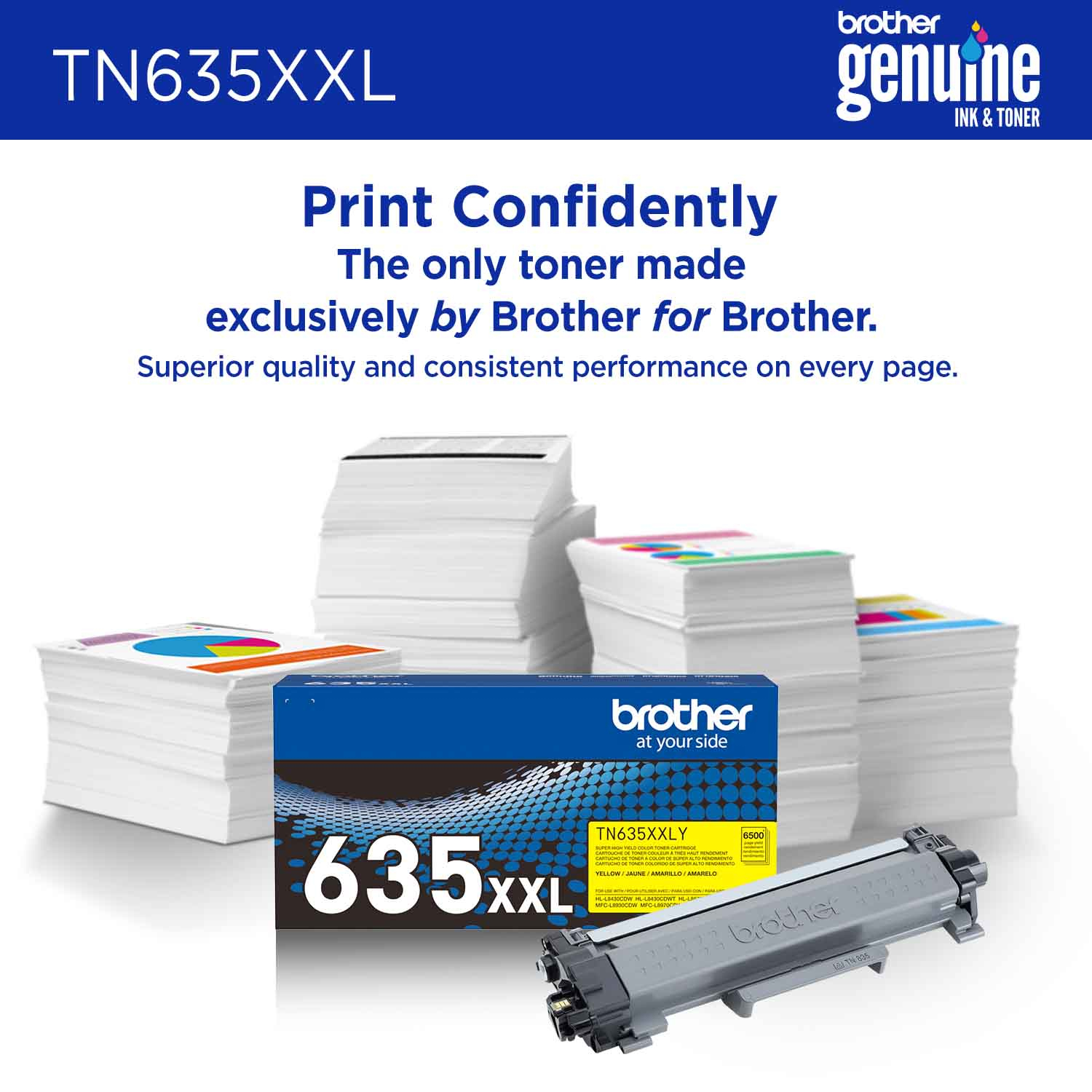 Brother TN-635XXLY toner cartridge 1 pc(s) Original Yellow – image 4