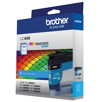 Brother LC406CS ink cartridge 1 pc(s) Original Standard Yield Cyan – image 7