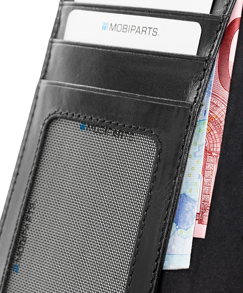 Mobiparts Excellent Wallet Case Samsung Galaxy A3 (2017) Jade Black – image 5