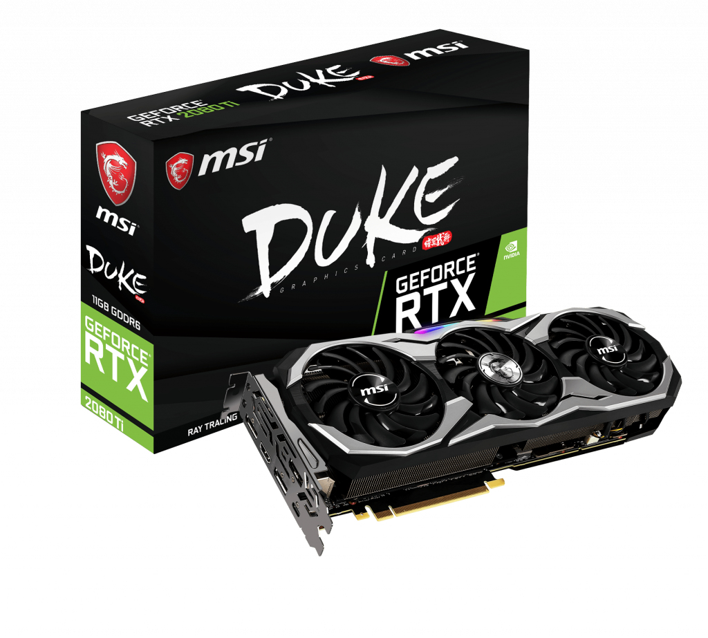 MSI RTX 2080 Ti DUKE 11G – image 1