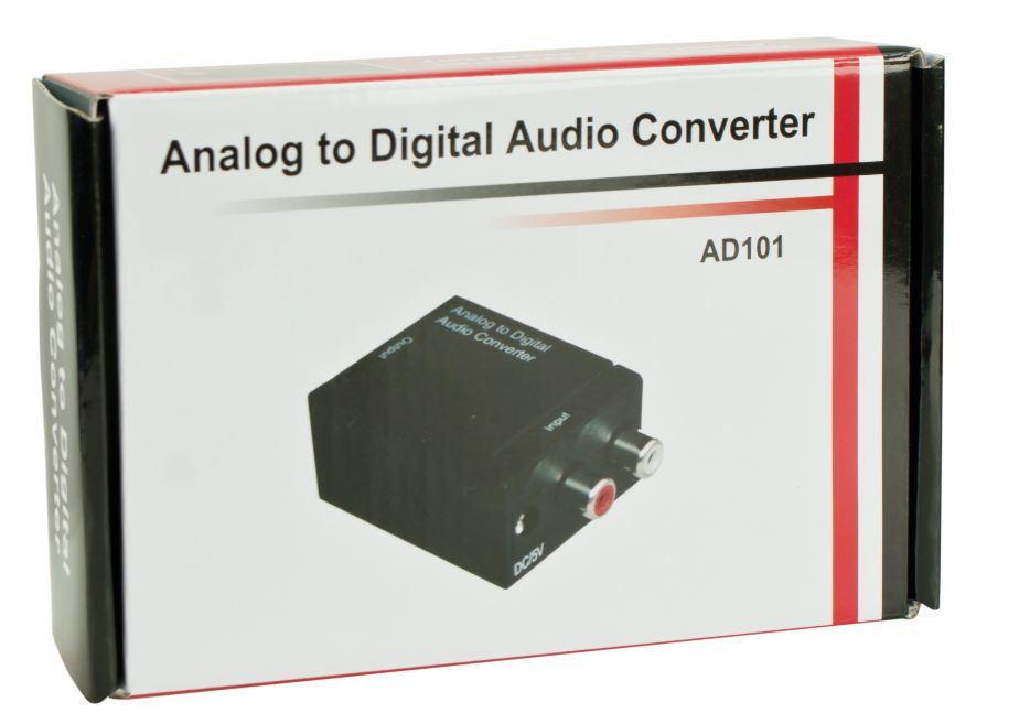 Microconnect MC-ADC audio converter Black – image 1