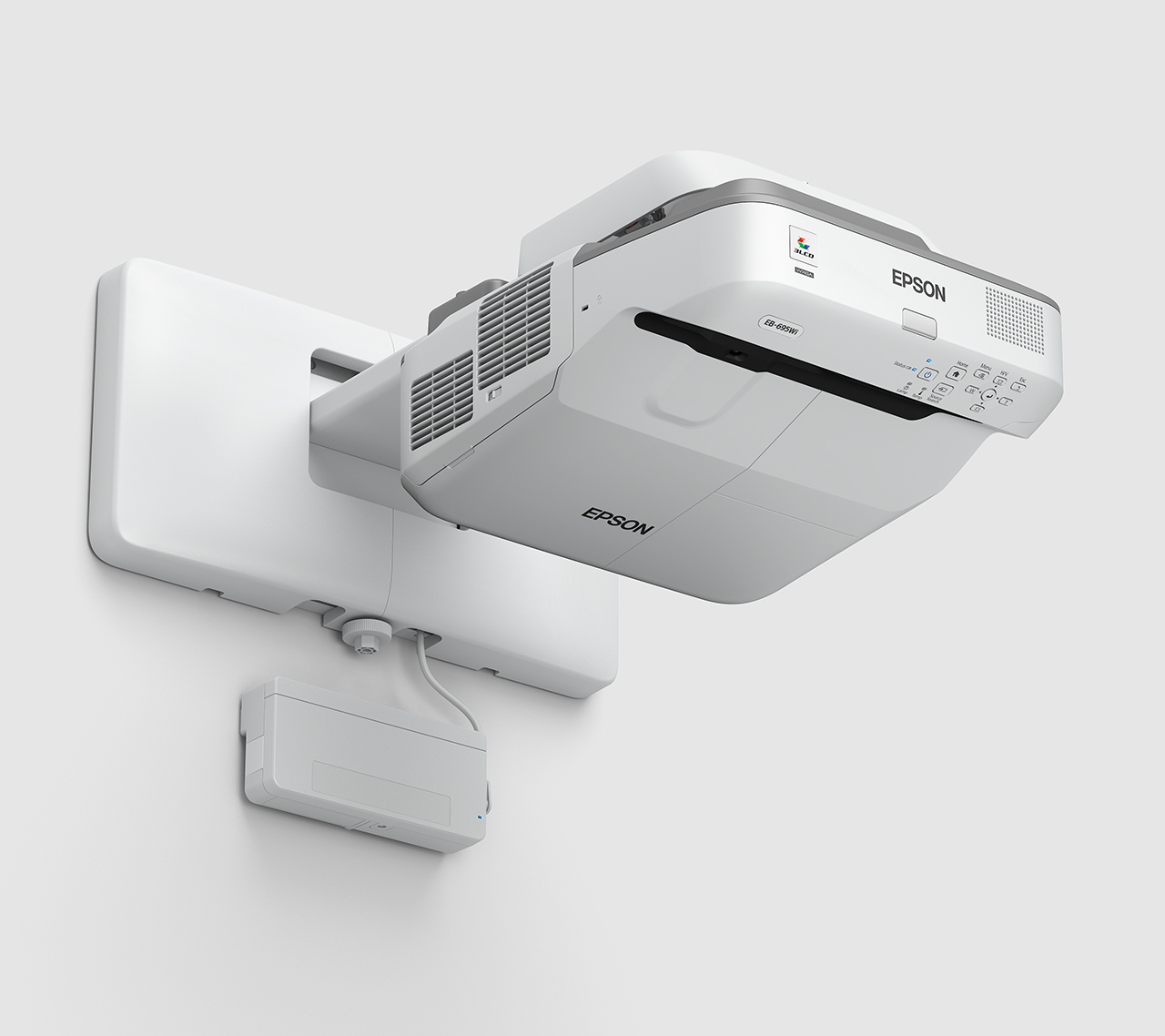 Epson EB-695Wi Ultra short throw projector 3500 ANSI lumens 3LCD WXGA (1280x800) White, Grey – image 3