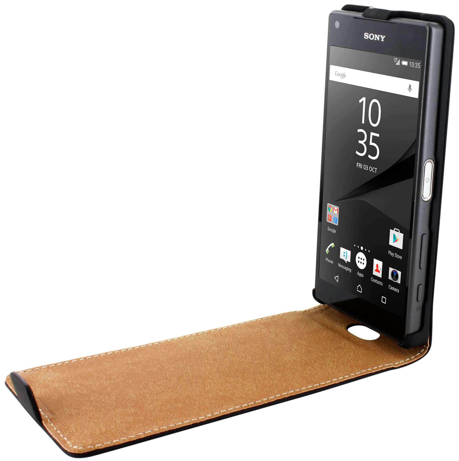 Mobiparts Premium Flip Case Sony Xperia Z5 Compact Black – image 4