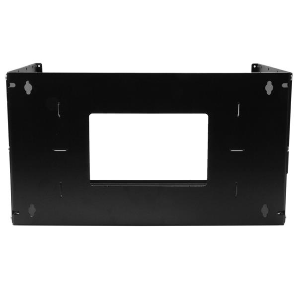 StarTech.com 2-Post 4U Open Frame Wall Mount Network Rack with Built-in Shelf, Wall Mount Data Rack with Adjustable Depth for AV / Computer / IT Equipment, Smal – image 4