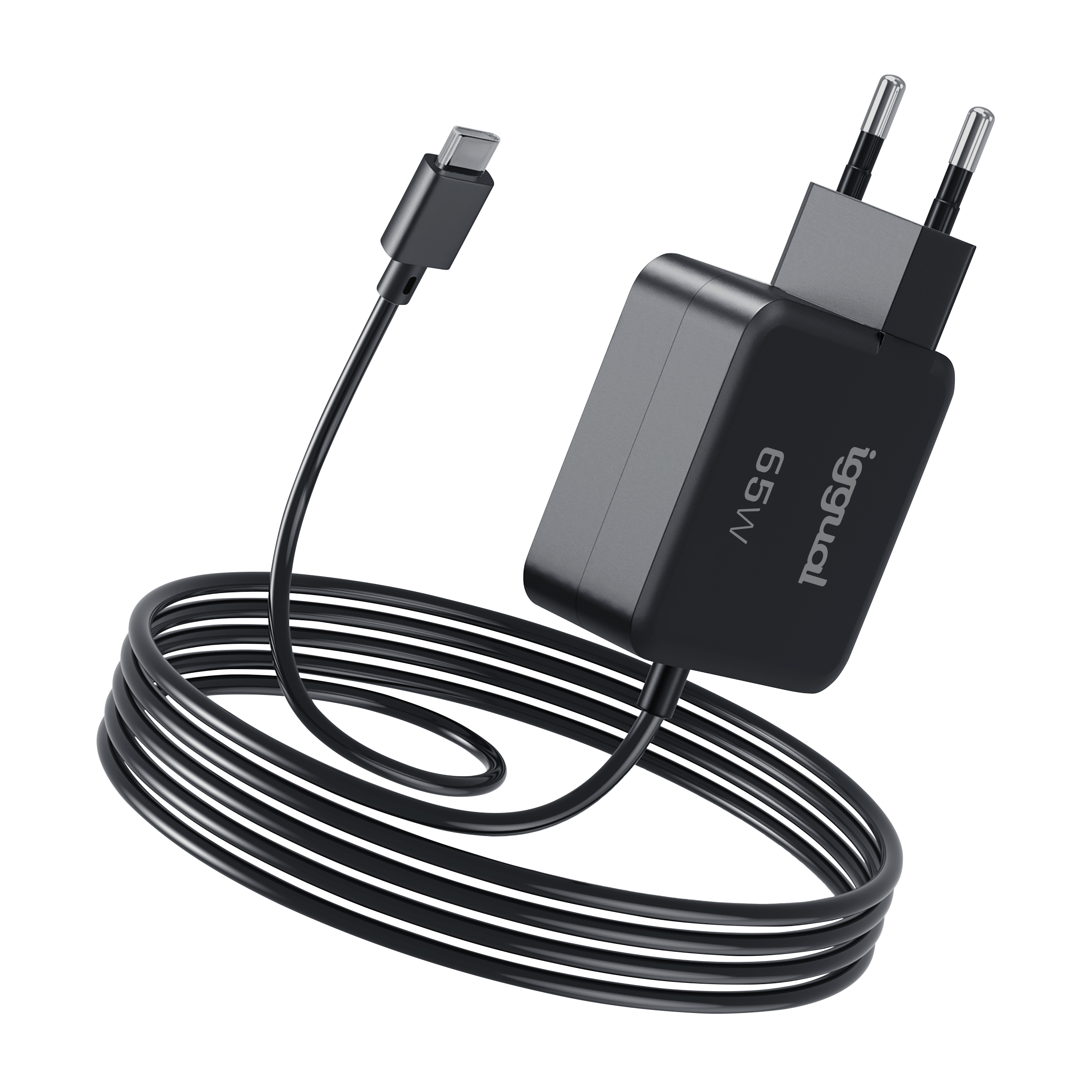 iggual PD 65W Universale Nero AC Ricarica rapida Interno