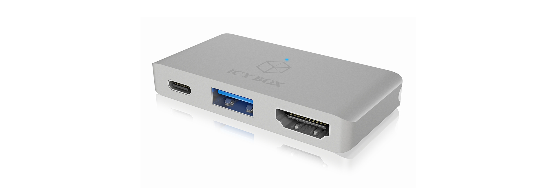 ICY BOX IB-DK4030-2C Docking Silver – image 2