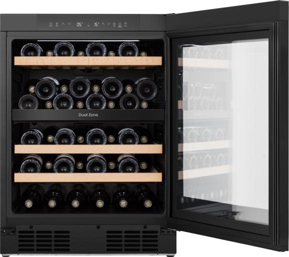 Hisense RW3N122GALF Compressor wine cooler Built-in Black 46 bottle(s) – image 3