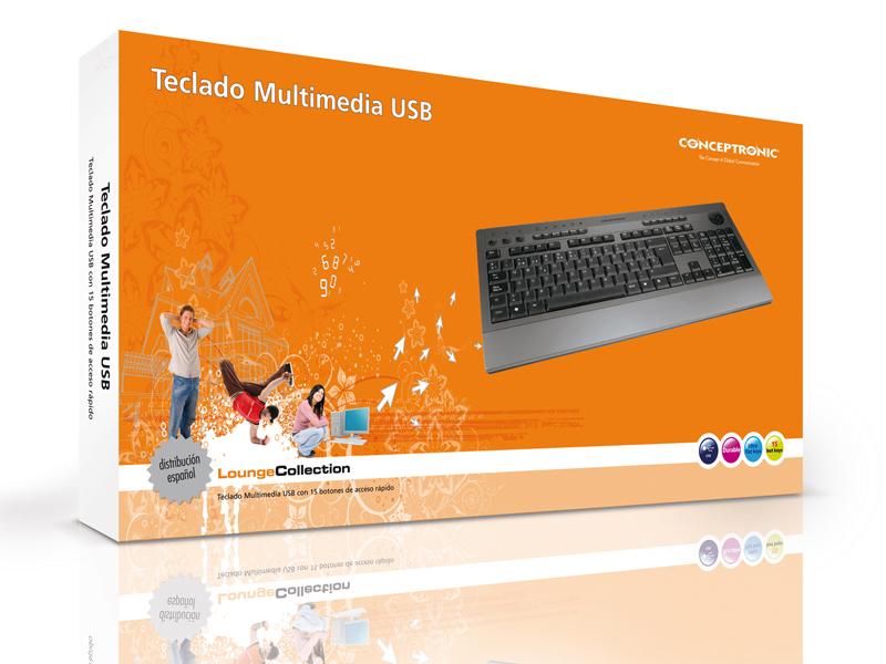 Conceptronic USB MULTIMEDIA KEYBOARD – image 5