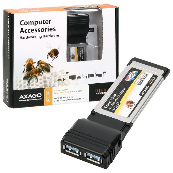 Axagon ECU-230 interface cards/adapter Internal USB 3.2 Gen 1 (3.1 Gen 1) – image 1