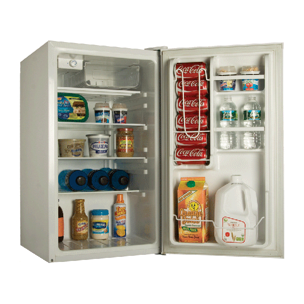 Haier HNSE04 combi-fridge Freestanding White – image 3