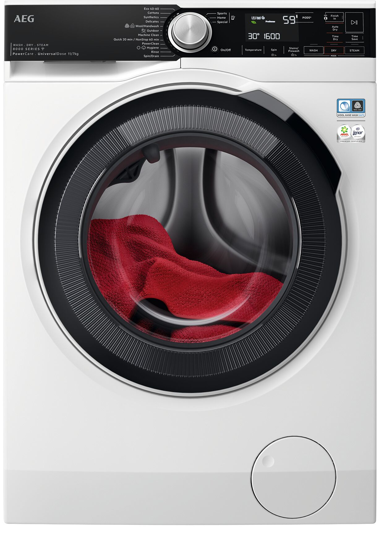 AEG LWR8516L6UD Washer Dryer – image 1