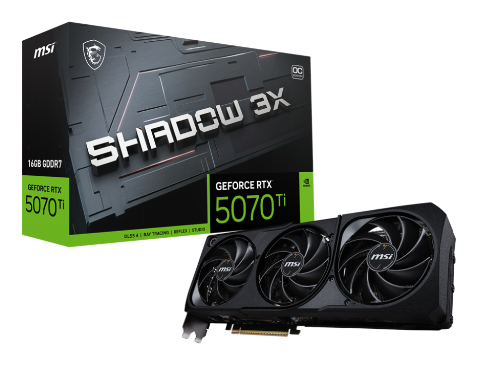 MSI GeForce RTX 5070 Ti 16GB OC