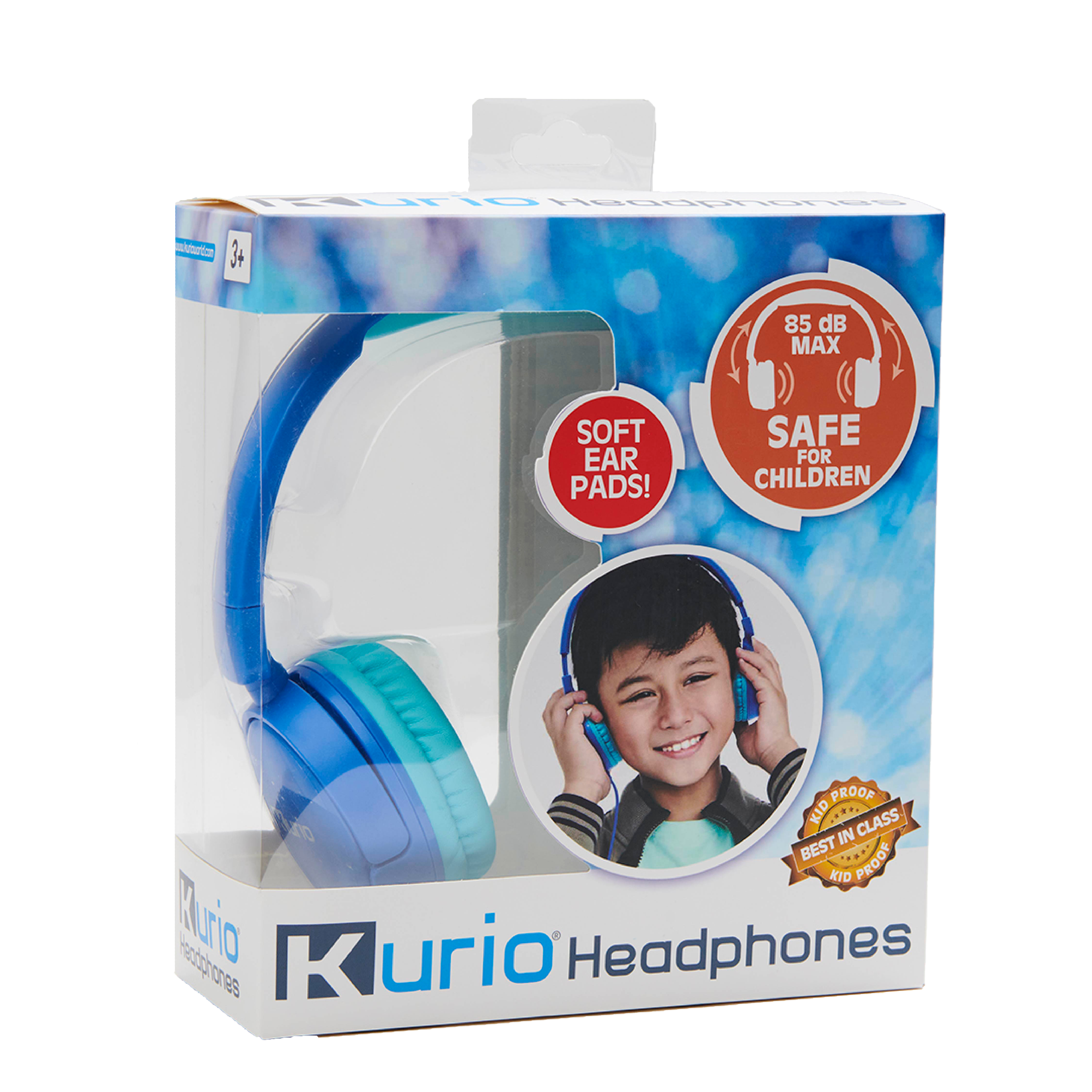 Kurio C18910 headphones/headset Wired Head-band Music Blue – image 1