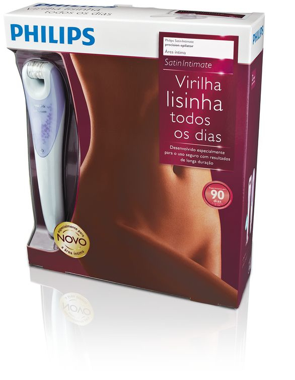 Philips Satin Intimate HP6565/30 epilator 12 tweezers Violet, White – image 3