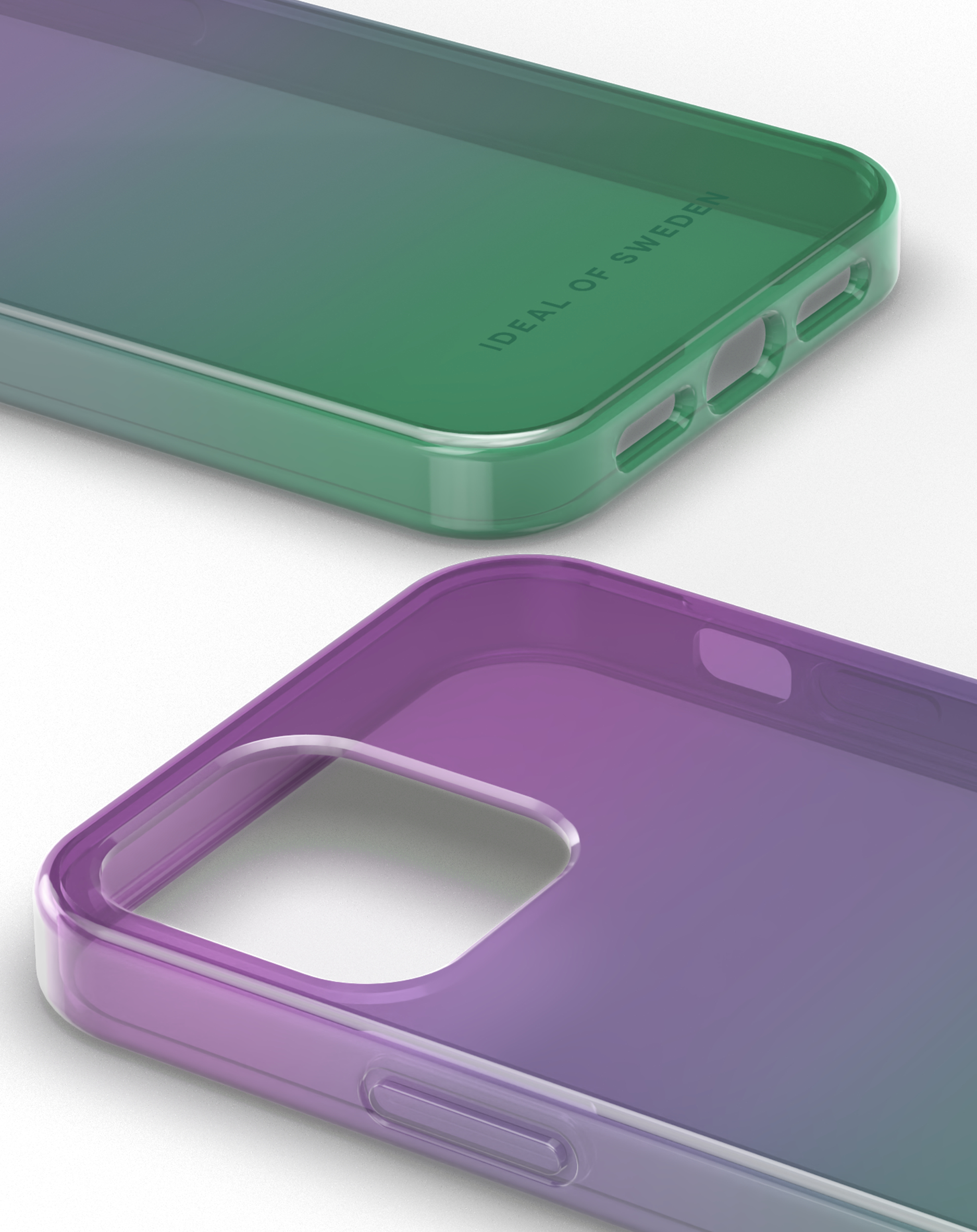iDeal of Sweden Clear Case iPhone 12/12P Fluorite Ombre – image 1