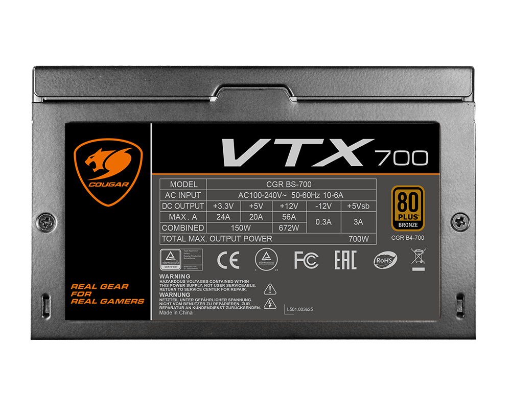 COUGAR VTX400 power supply unit – image 6