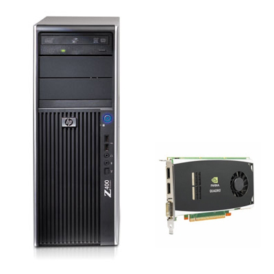 HP Z400 + NVIDIA Quadro FX1800
