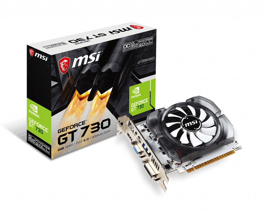 MSI N730K-2GD3/OCV1 graphics card NVIDIA GeForce GT 730 – image 2