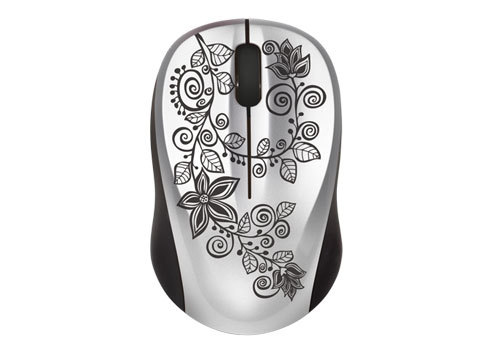 Trust Vivy Wireless Mini Mouse - White Flowers – image 5
