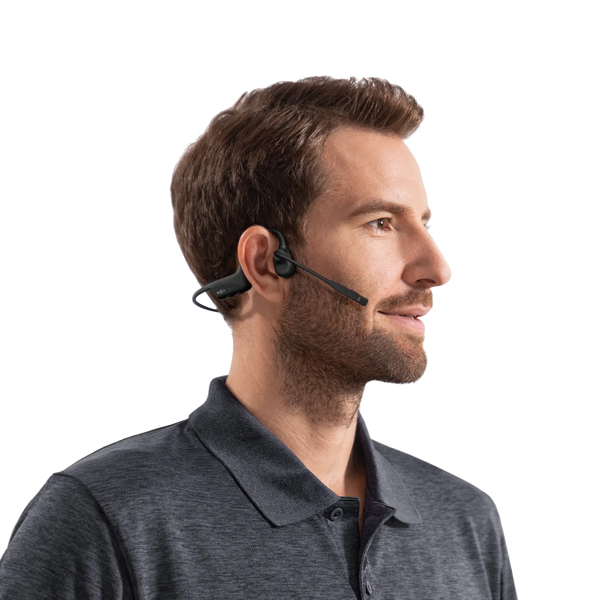 SHOKZ OpenComm2 Headset Wireless Ear-hook Office/Call center Bluetooth Black – image 5
