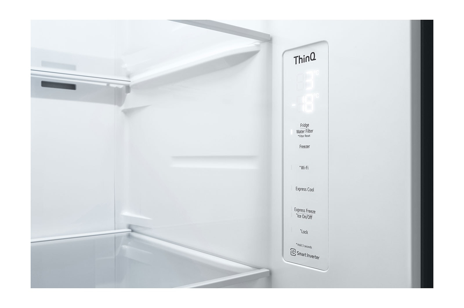 LG GSLV70MCTE side-by-side refrigerator Freestanding – image 5