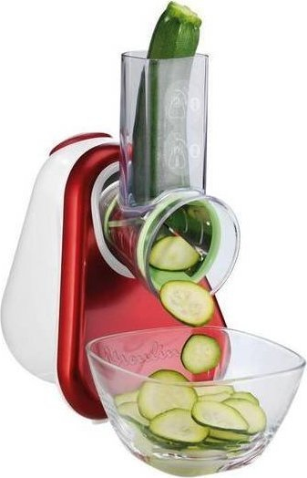 Moulinex DJ755G electric grater/spiralizer Red, White – image 3