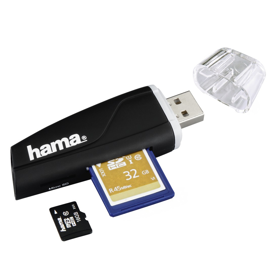 Hama 00181022 card reader USB 2.0 Black, Blue, Green, Pink – image 8