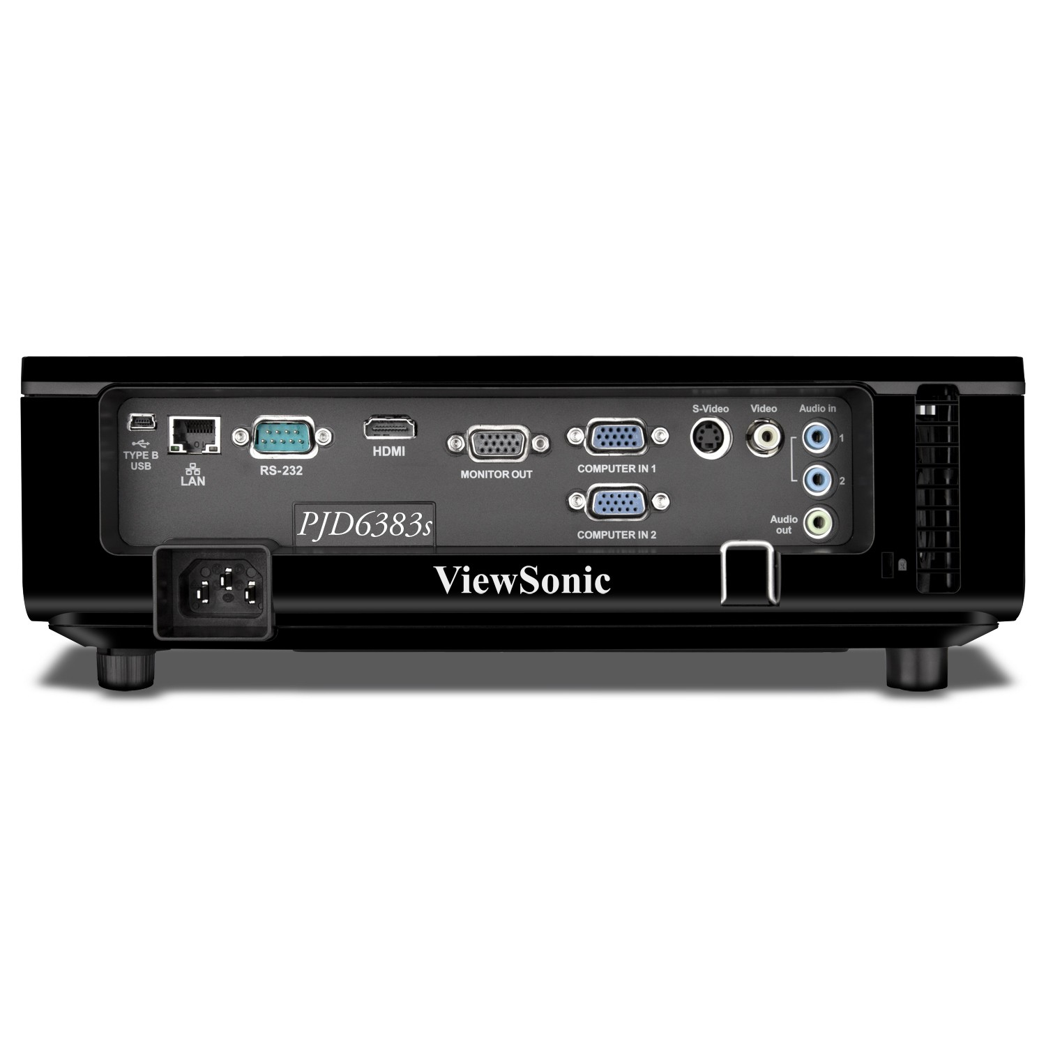 Viewsonic PJD6383s Short throw projector 3000 ANSI lumens DLP XGA (1024x768) 3D Black – image 4