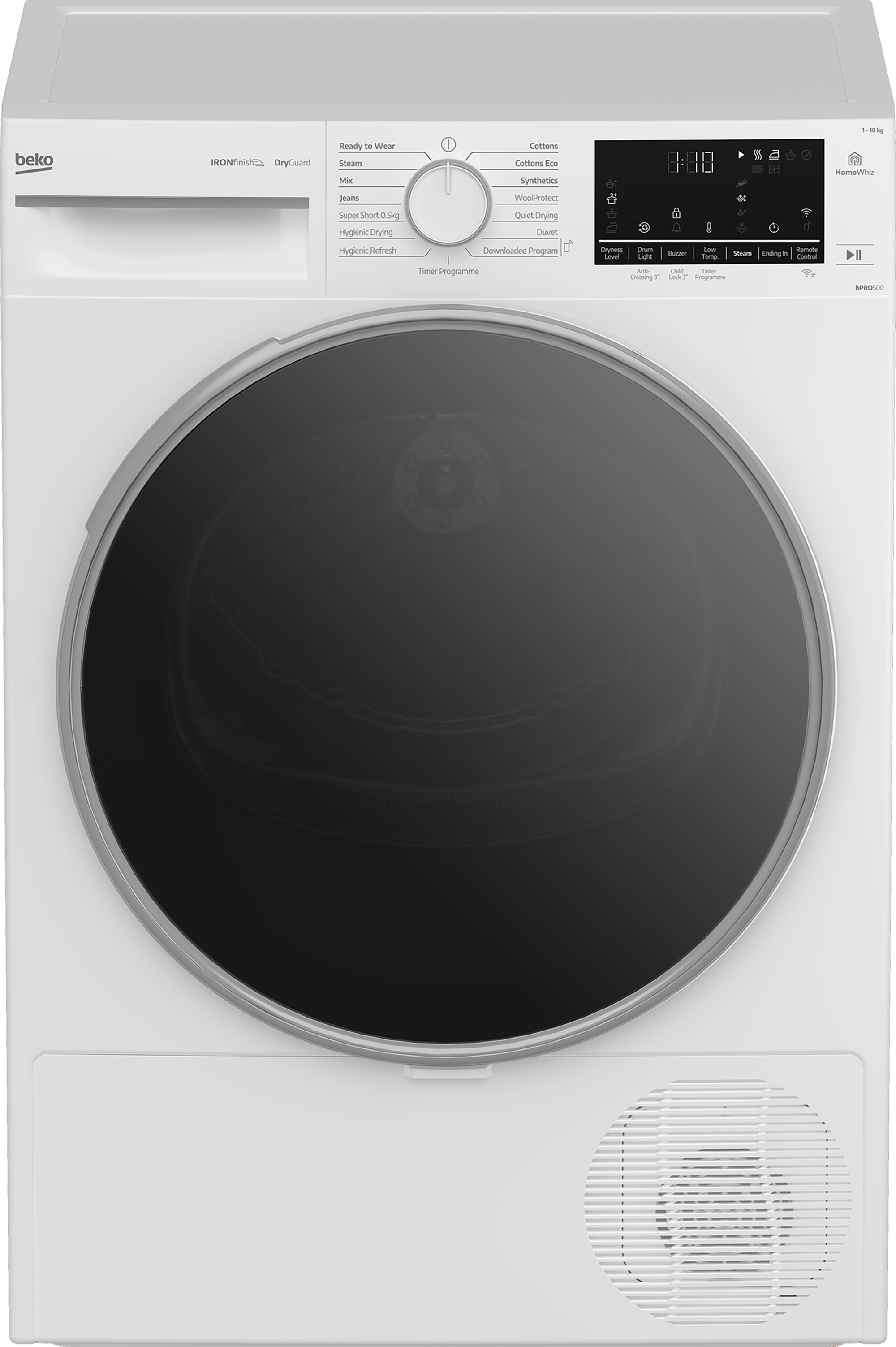 Beko B5T41024INW 10kg Heat Pump Tumble Dryer with IronFinishTM