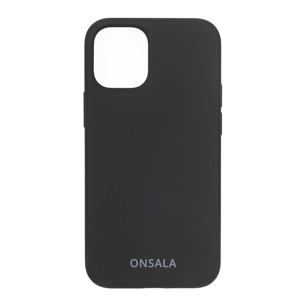 Onsala Phone Case Silicone Black - iPhone 12 Mini – image 1