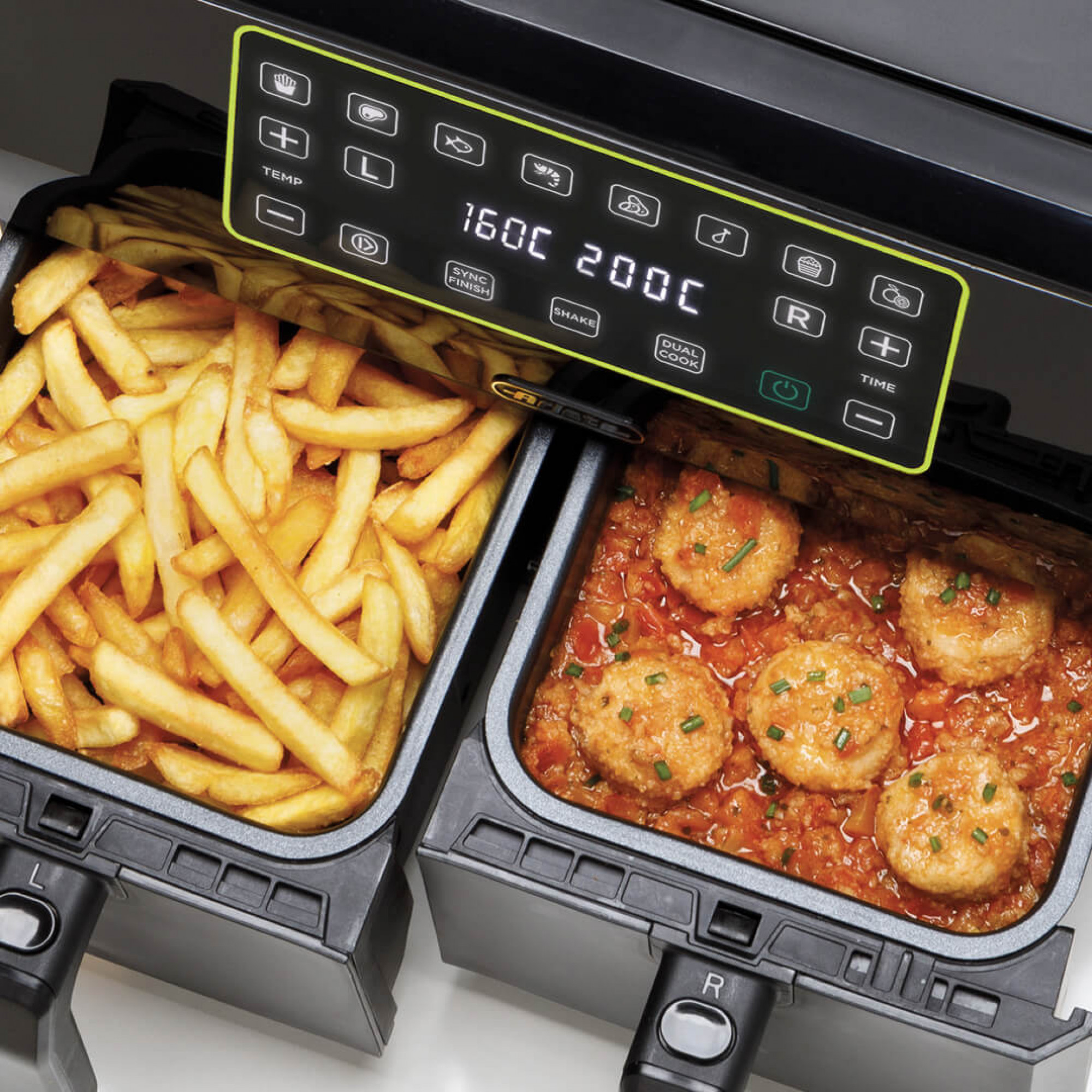 Ariete 4623 Airy Fryer Dual, Air fryer with double basket – image 6
