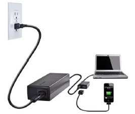 Targus BUS0291 mobile device charger Mobile phone, Laptop Black AC Indoor