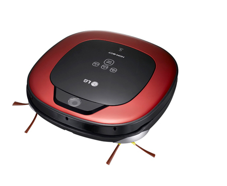 LG VR1227R robot vacuum Red