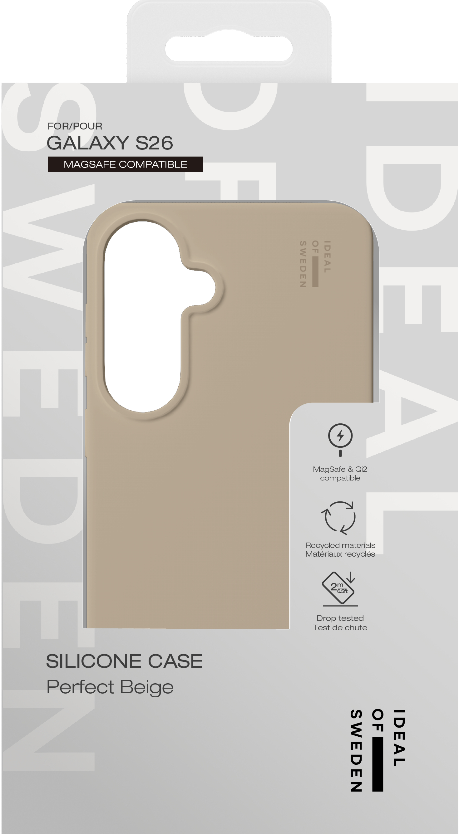 iDeal of Sweden Silicone Case MagSafe Galaxy S26 Perfect Beige – image 5