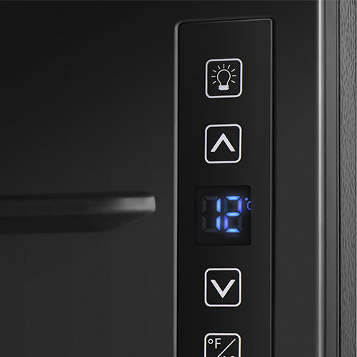 Hisense RW12D4NWG0 wine cooler Compressor wine cooler Freestanding Black 30 bottle(s) – image 4