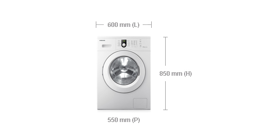 Samsung WF8604NHWG washing machine Front-load – image 4