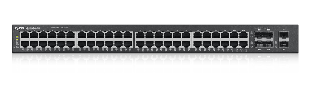 Zyxel GS1920-48 Managed L2 Gigabit Ethernet (10/100/1000) Black – image 3