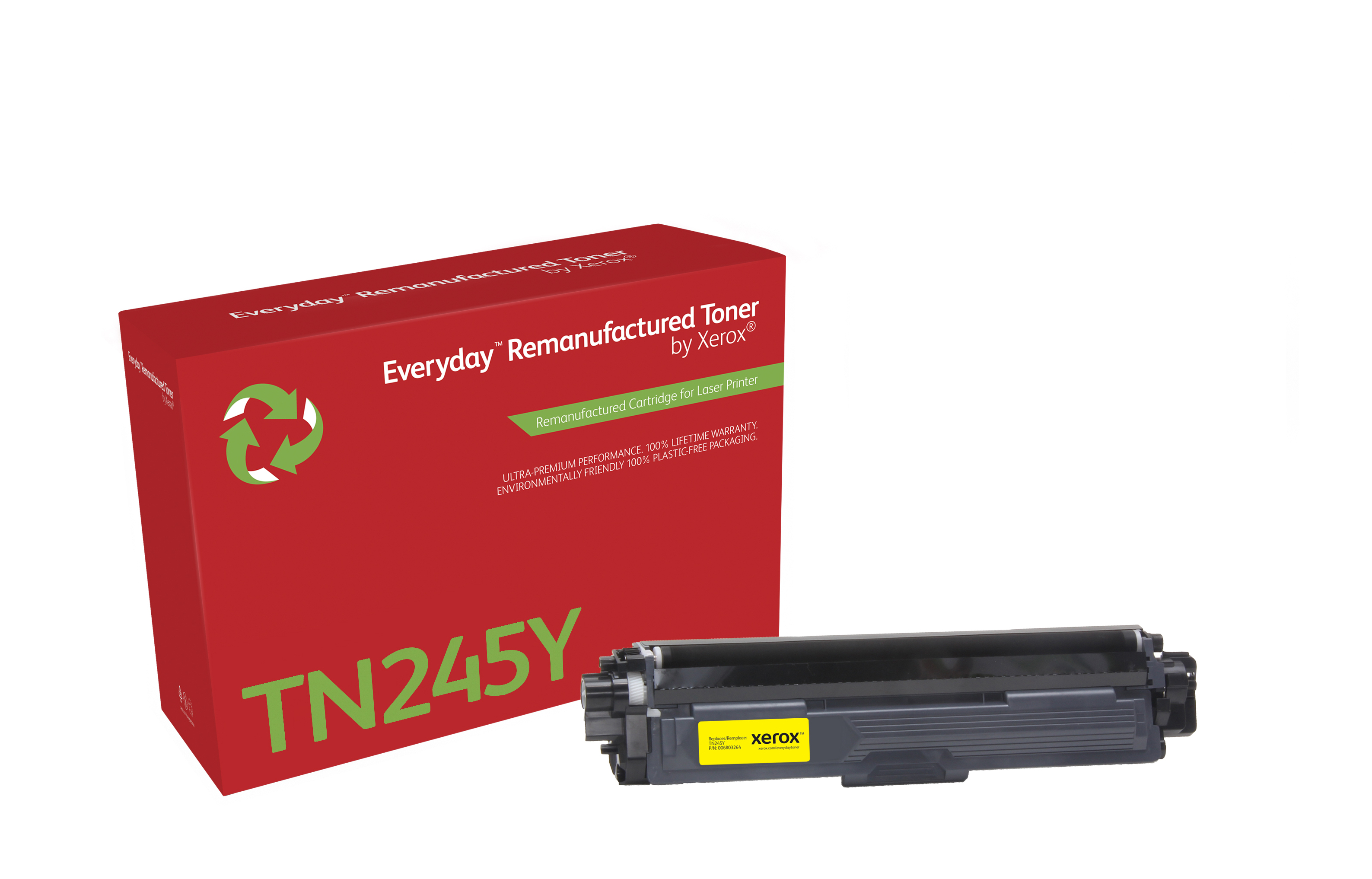Xerox Brother HL-3180 - Yellow - compatible - toner cartridge (alternative for: Brother TN245Y) - for Brother DCP-9015CDW, DCP-9020CDN, DCP-9020CDW, HL-3150CDW, MFC-9140CDN