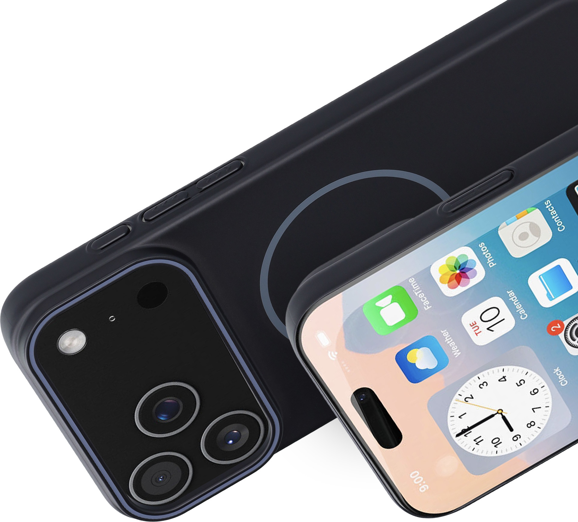 Mobiparts Slim Line Case Apple iPhone 17 Pro Max (MagSafe Compatible) Onyx Black – image 2
