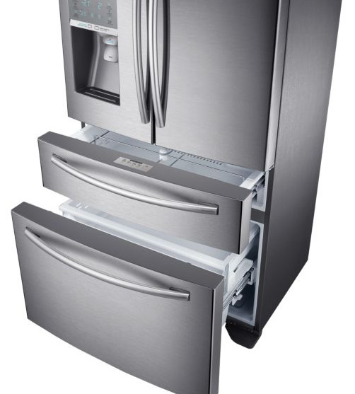 Samsung RF24HSESBSR side-by-side refrigerator Freestanding – image 7