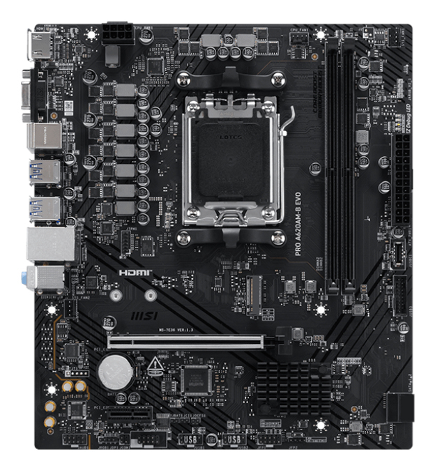 MOTHERBOARD MSI PRO A620AM-B EVO